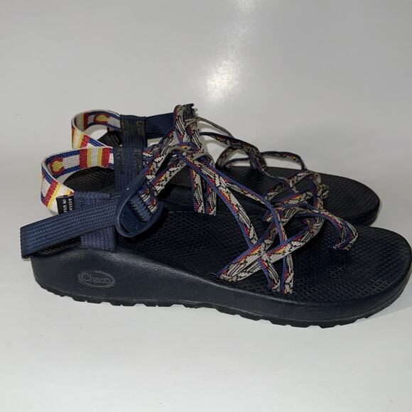 Chaco WOMEN'S ZX/2 DUAL CLASSIC SANDAL Colorado Mountains print - Picture 3 of 9